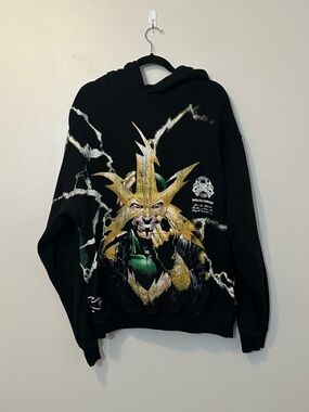 Darc Sport x Marvel Spider-Man Electro Hoodie Size XL